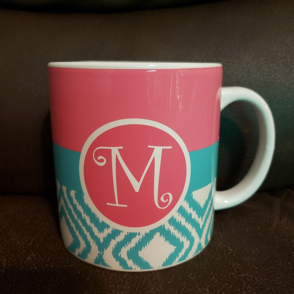 Monogram "M" coffee mug